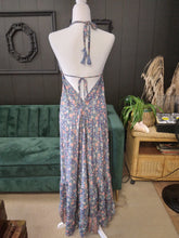 Load image into Gallery viewer, Long Blue Maxi Dress
