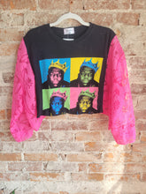 Load image into Gallery viewer, Biggie Biggie Smalls Tshirt Boho Sleeves/Poncho
