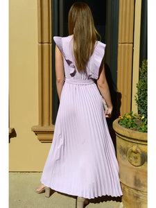Long Purple Maxi Dress