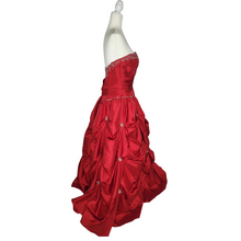 Load image into Gallery viewer, Fire &amp; Ice Strapless Vintage y2k Dress
