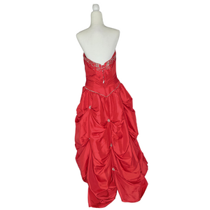 Fire & Ice Strapless Vintage y2k Dress